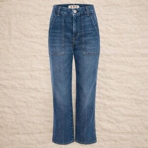 AMO Easy Army blue jeans Size 25 ($322)